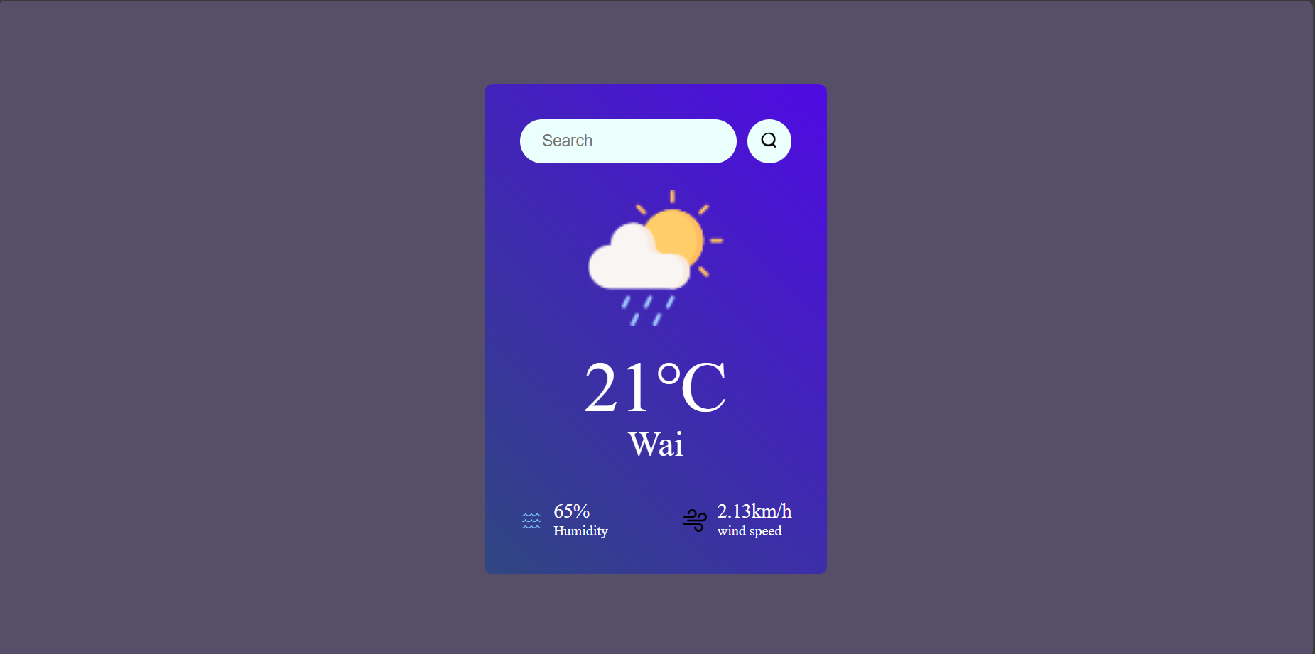 Weather App